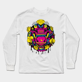 CMYK Mystic Aquarius Vase Long Sleeve T-Shirt